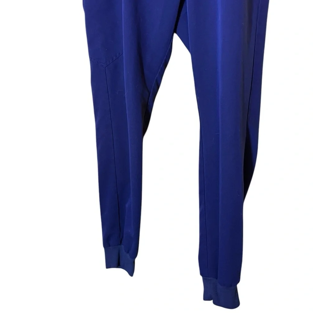 FigsStylish Blue Jogger Scrub Pants